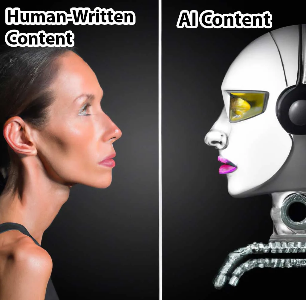 The Battle of Bots Versus Brains: AI Content vs. Human-Written Content