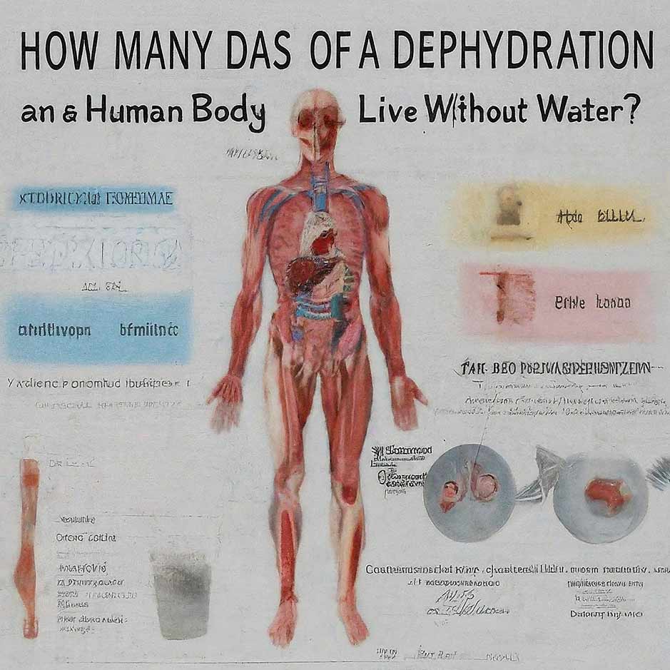 How Many Days A Human Live Without Water