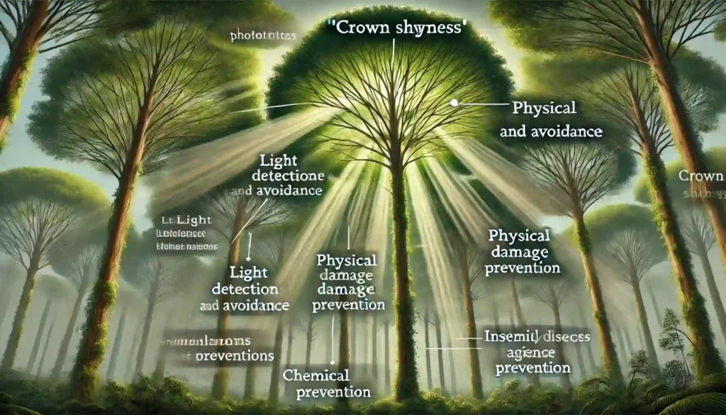 Understanding the Mechanisms Behind Crown Shyness