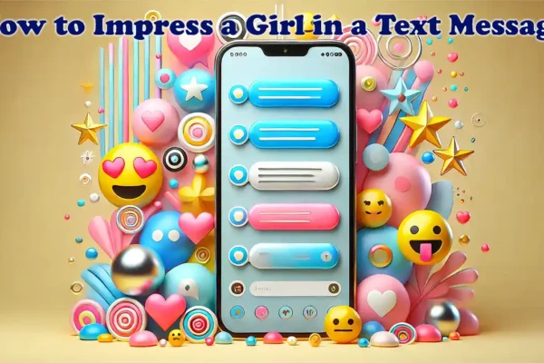 How to Impress a Girl in a Text Message