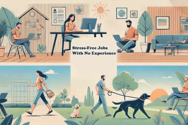 stress free jobs no experience