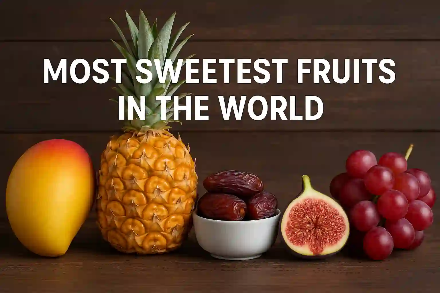 sweetest fruits in the world